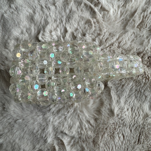 Iridescent beaded mini handbag - Picture 4 of 9